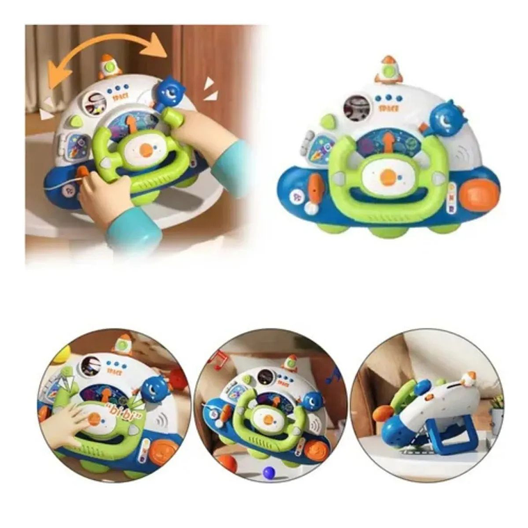 Juguete Simulador De Volante Musical Para Niños 3