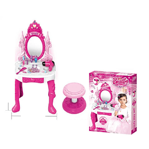 Tocador Princesa Maquillaje Para Niñas De Juguetes