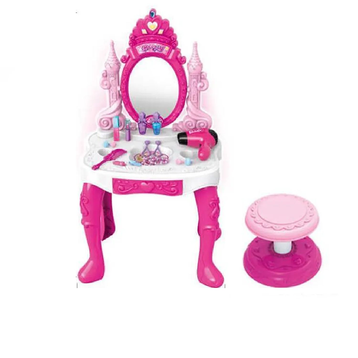 Tocador Princesa Maquillaje Para Niñas De Juguetes 2
