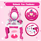 Tocador Princesa Maquillaje Para Niñas De Juguetes - Miniatura 4