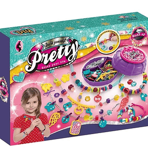 Juguete Set Para Fabricar Pulseras Bisuteria Para Niños