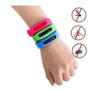 Pack 4 Pulsera Repelente Antimosquitos Insectos