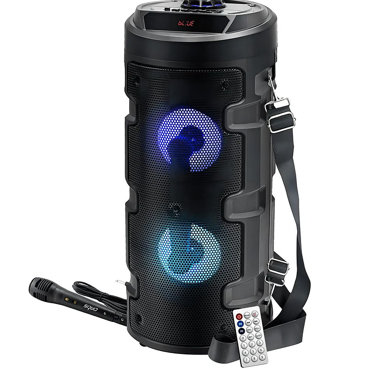 Parlante Speaker Bluetooth Portatil Negro 1