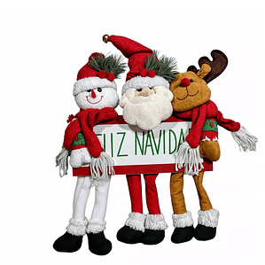 ADORNOS DE NAVIDAD PARA PUERTAS 3 EN 1