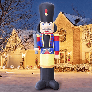 Cascanueces Inflable Navidad 2,4 Mtrs