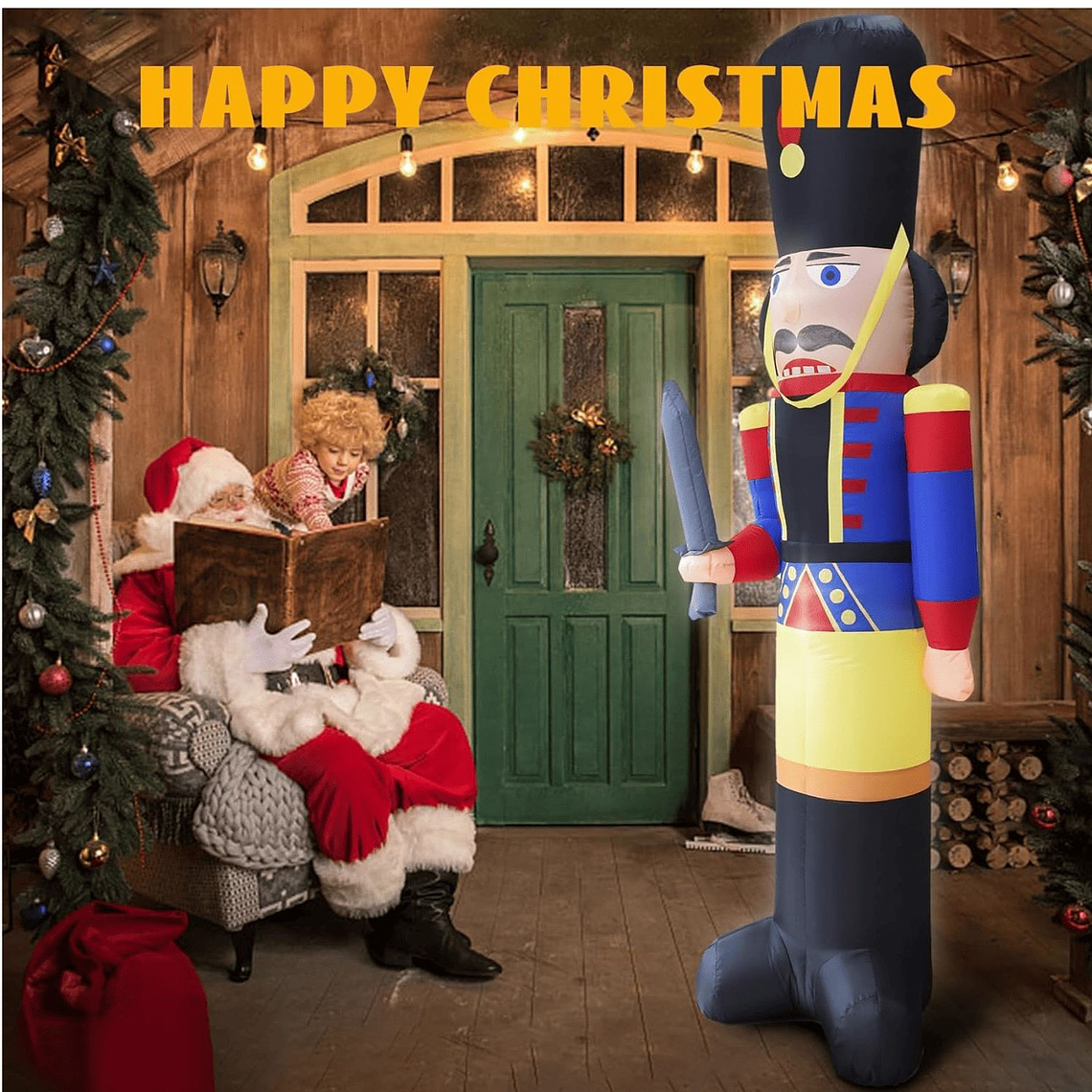 Cascanueces Inflable Navidad 2,4 Mtrs 3