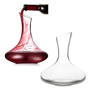 Decantador Para Vino Aireador Vino De Vidrio 1.5 Lt