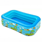 Piscina Inflable Rectangular De 120 Cm Color Celeste - Miniatura 1