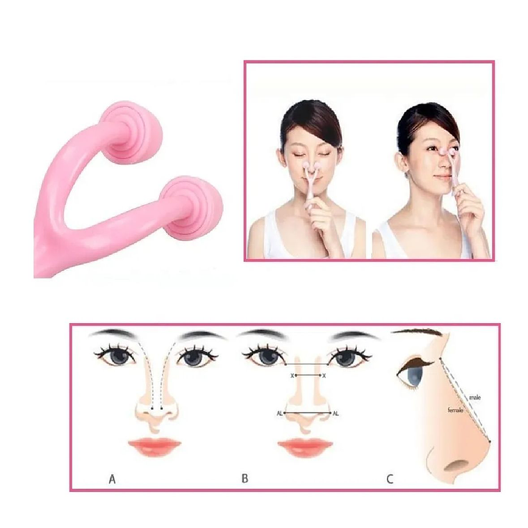 Masajeador Y Perfilador De Nariz Rodillos Adelgazante 2