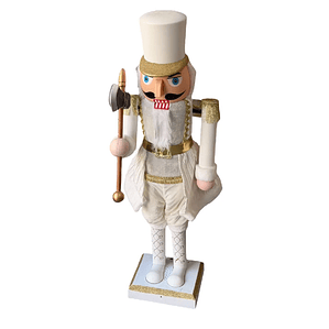 Cascanueces Musical con Bluetooth 60cm Dorado