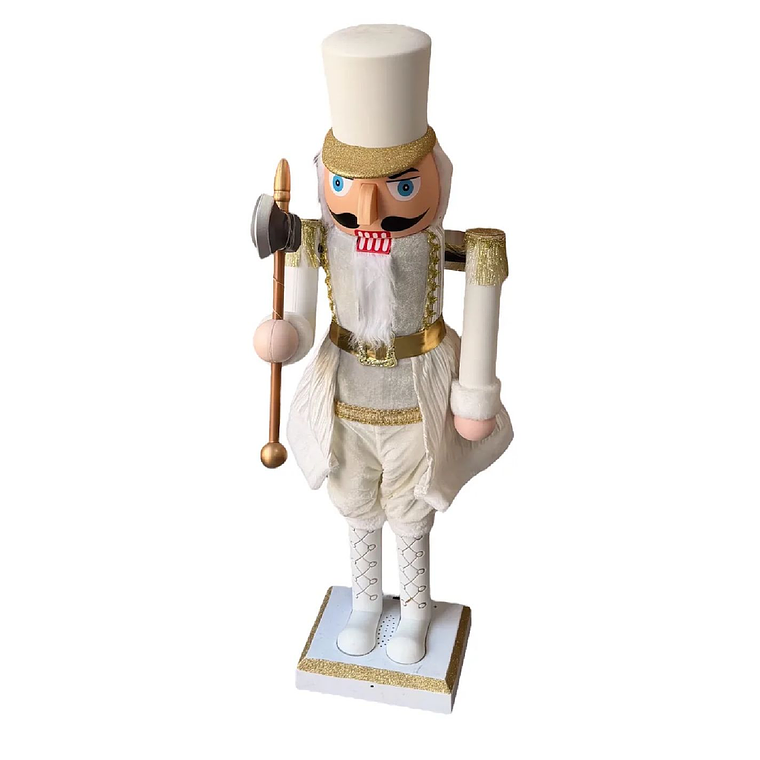 Cascanueces Musical con Bluetooth 60cm Dorado 1