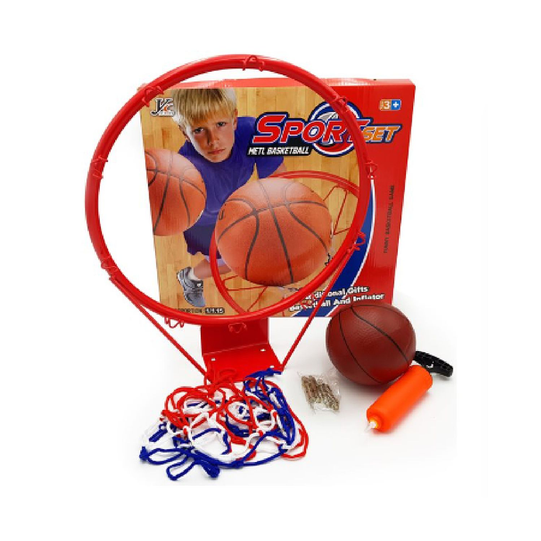 Aro De Basketball Para Niño Pelota Inflador 1