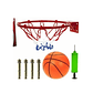Aro De Basketball Para Niño Pelota Inflador - Miniatura 3