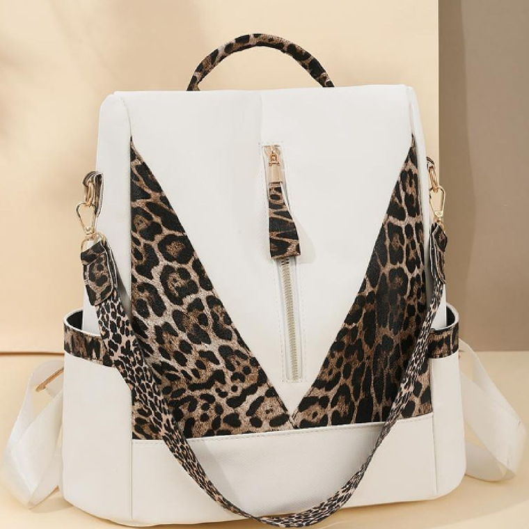 Bolso Mochila Moda Animal Print Antirobo 6