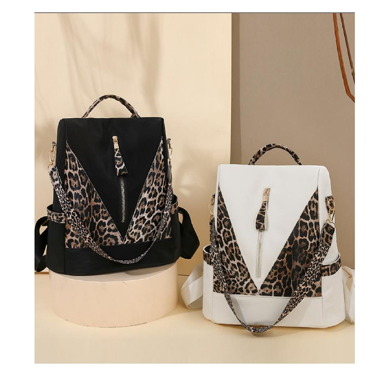 Bolso Mochila Moda Animal Print Antirobo 9