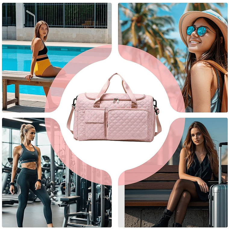 Bolso Deportivo De Mujer Para Viaje 12