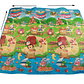 Alfombra infantil impermeable plegable de goma tatame para niños 90 x 150 - Miniatura 2