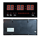 Reloj Digital LED Pared Hora Fecha Temperatura 47x23x3 CM - Miniatura 4