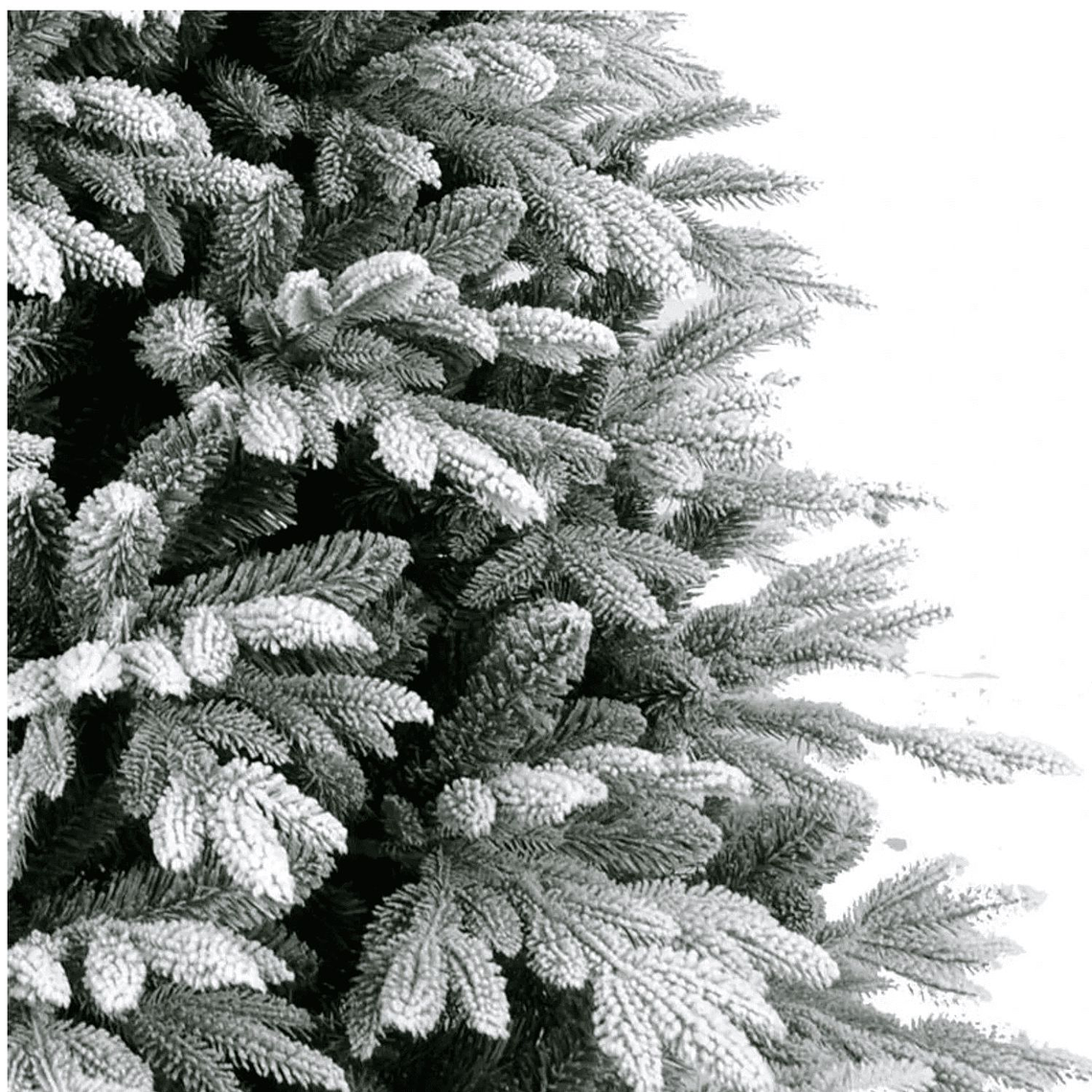 Arbol de Navidad 210 CM Nevado Hojita 2