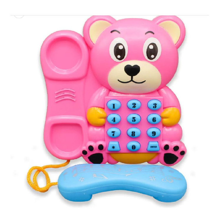 Teléfono Niños musical de oso 1