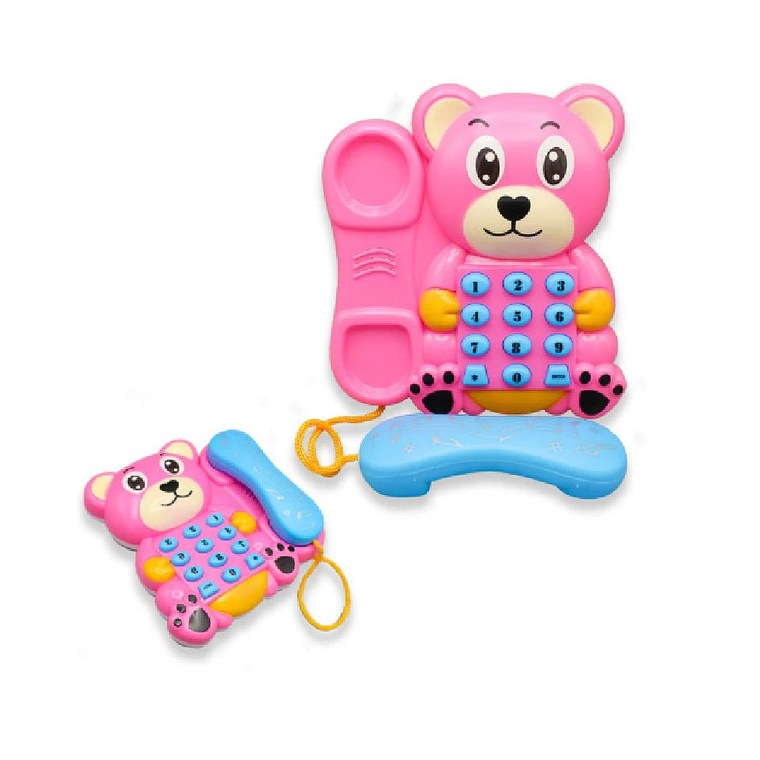 Teléfono Niños musical de oso 2