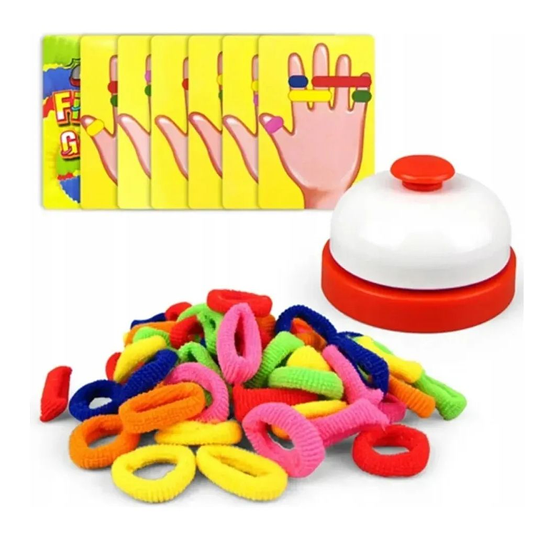 Juguete Didactico Juego Patrones De Anillos Con Elásticos 3