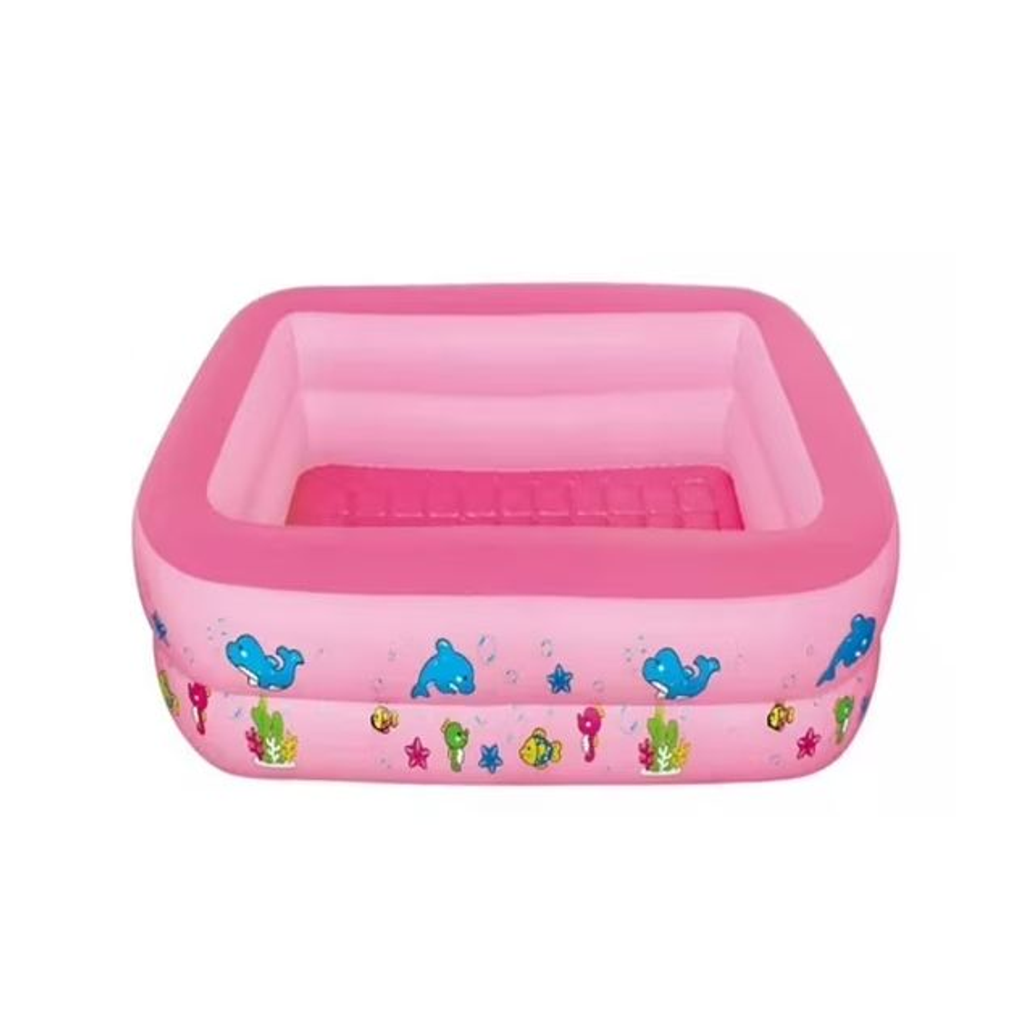 Piscina Inflable Diseño Rosa Para Niños 120cm 1