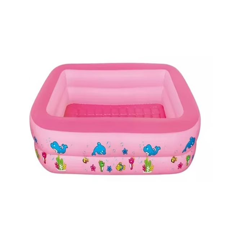 Piscina Inflable Diseño Rosa Para Niños 120cm 1