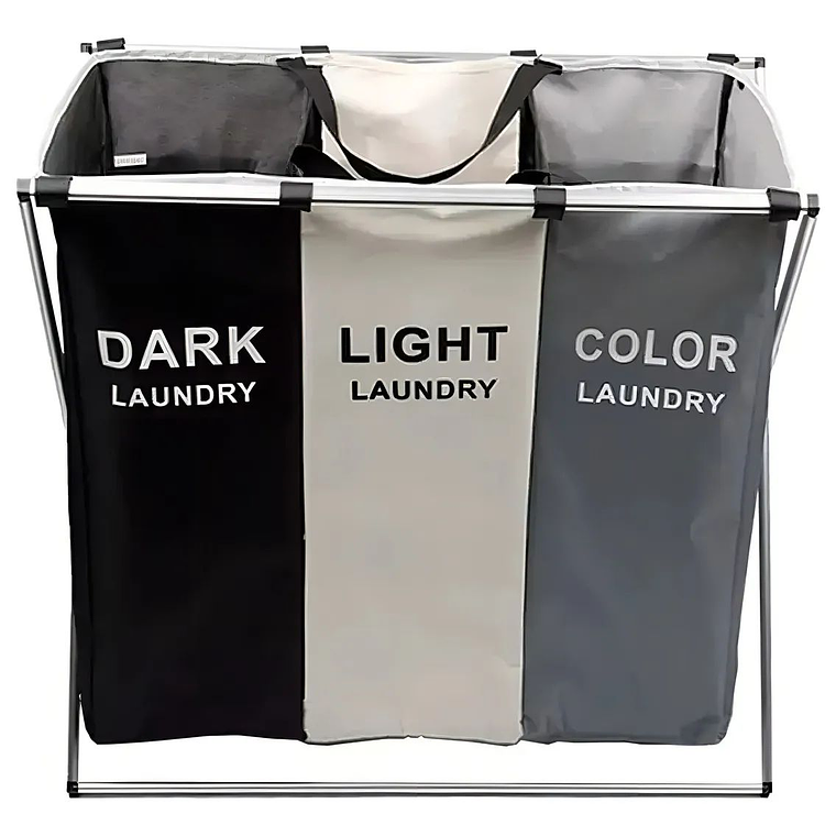 Cesta De Almacenamiento Con Triple Division Plegable 1