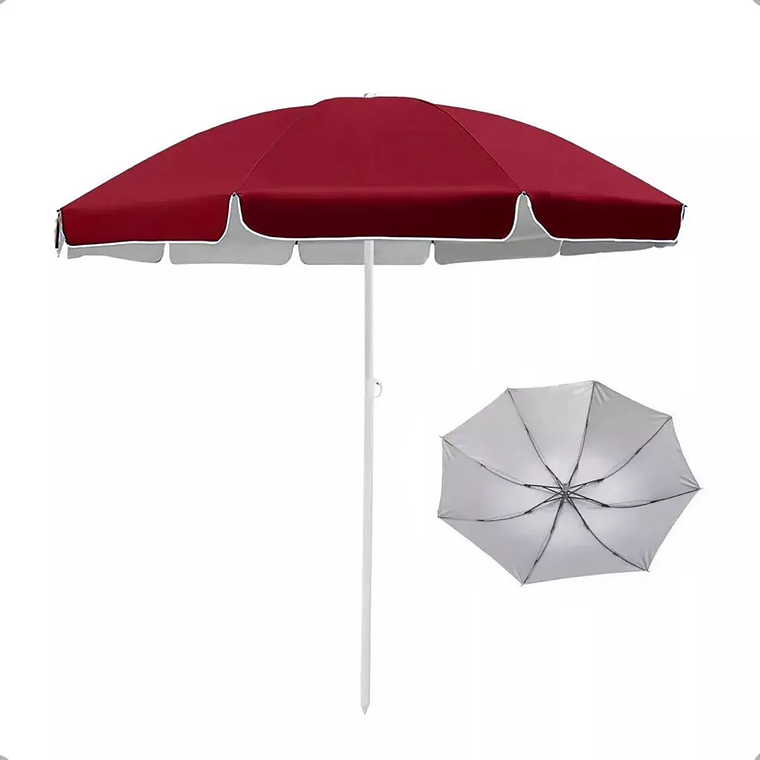 Quitasol Filtro Uv Sombrilla Paraguas Playa Verano 120cm 2