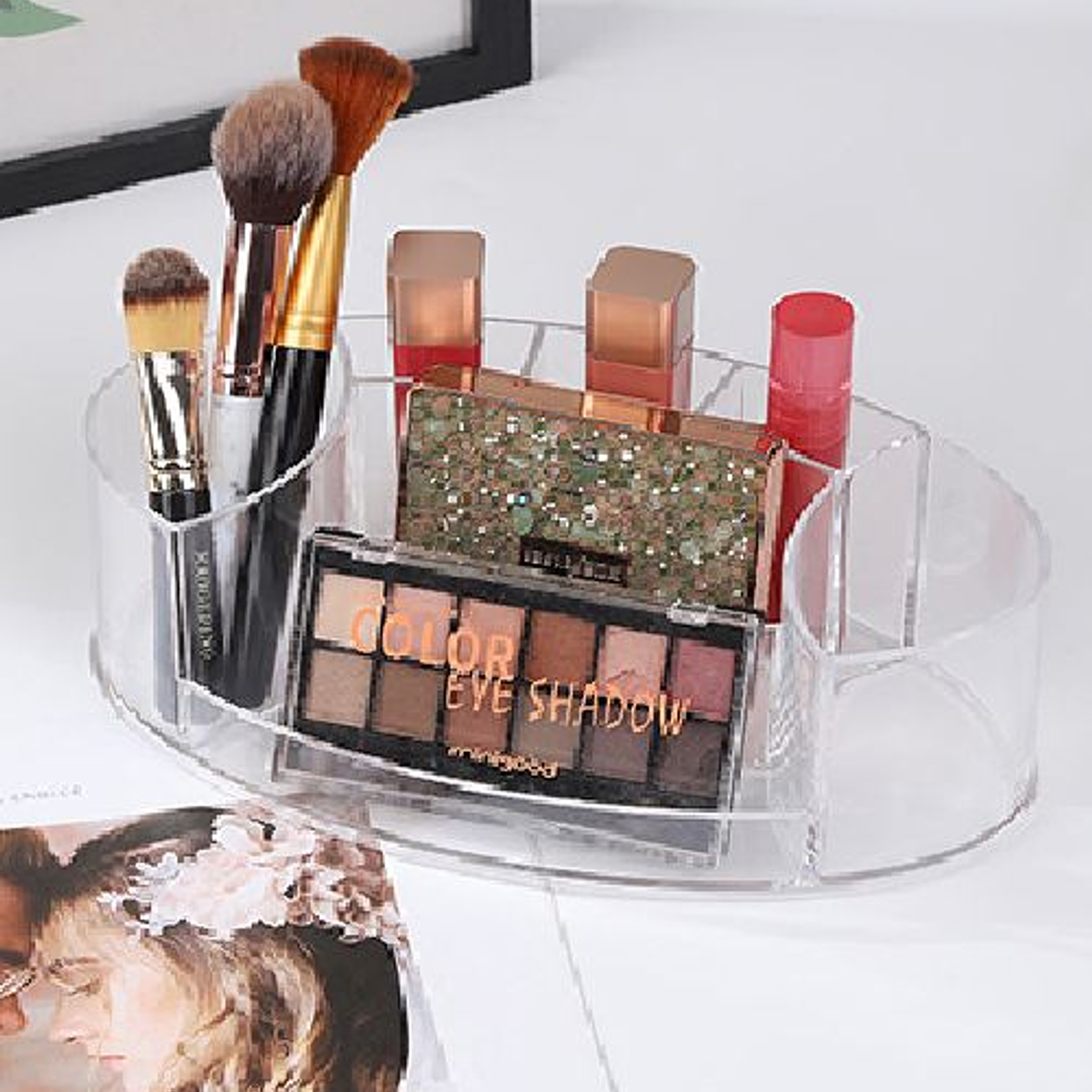 Organizador de Maquillaje y Joyas Ovalado 1