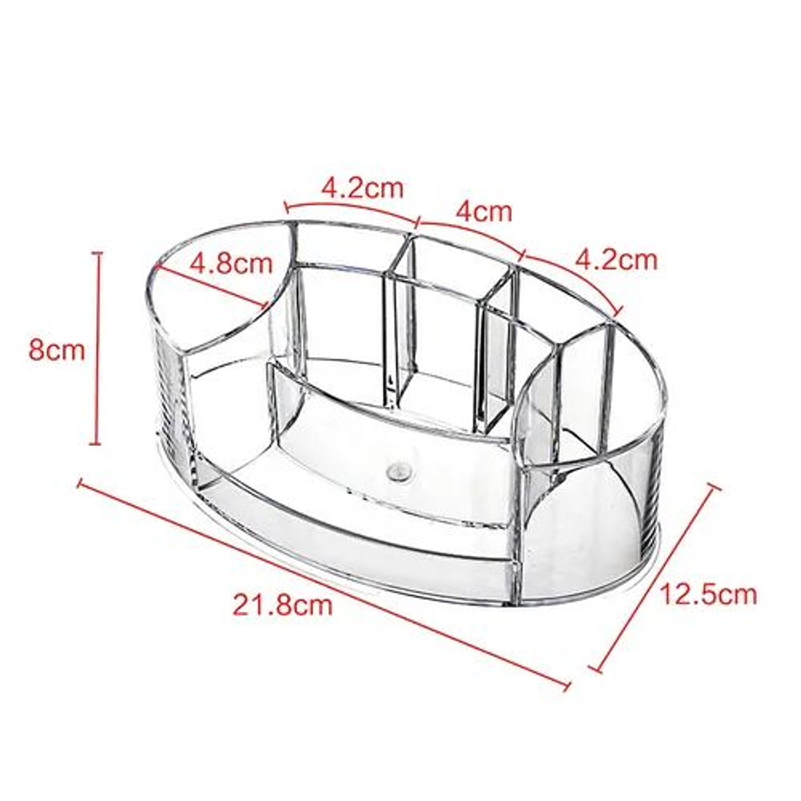 Organizador de Maquillaje y Joyas Ovalado 2