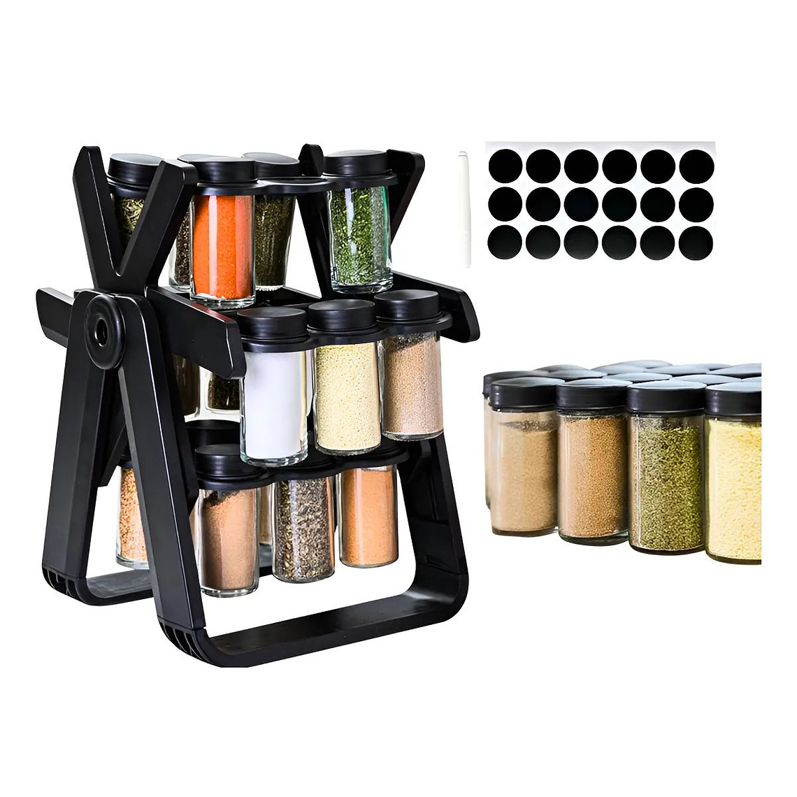 Organizador Especias Giratoria Especiero Condimentos 1