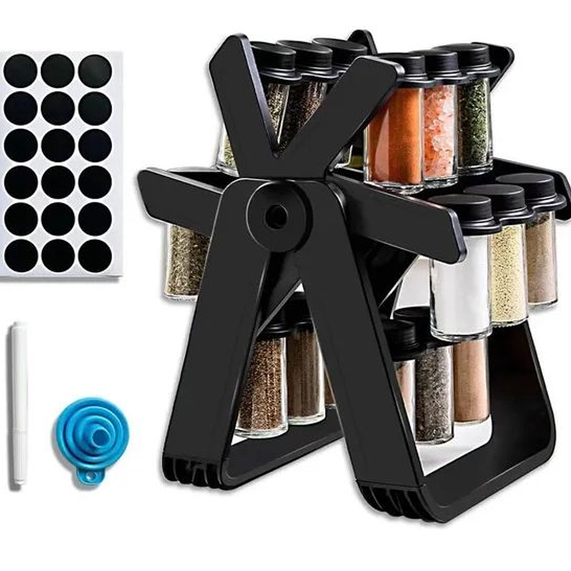 Organizador Especias Giratoria Especiero Condimentos 2