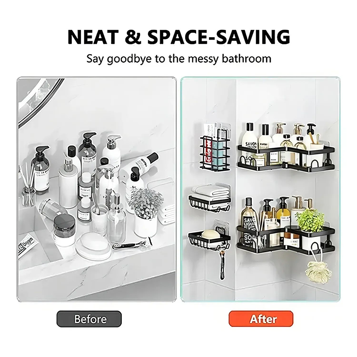 Organizador de Baño 5 piezas 2