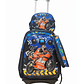 Mochila Niños Escolar Moda Ruedas Diseño 3 piezas - Miniatura 5