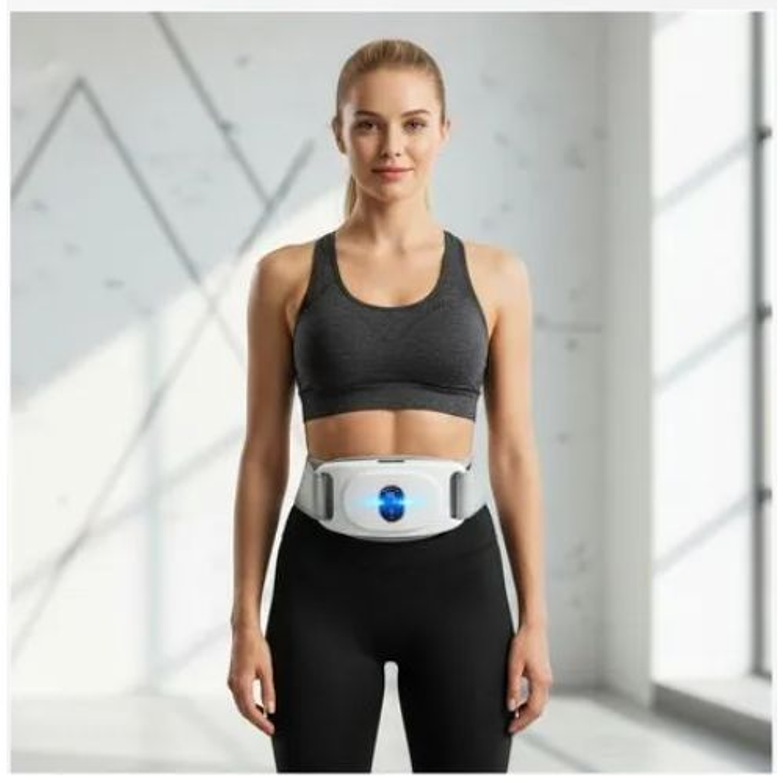 Masajeador Corporal Eléctrico Reductor Abdomen Multifuncional 3 en 1 1