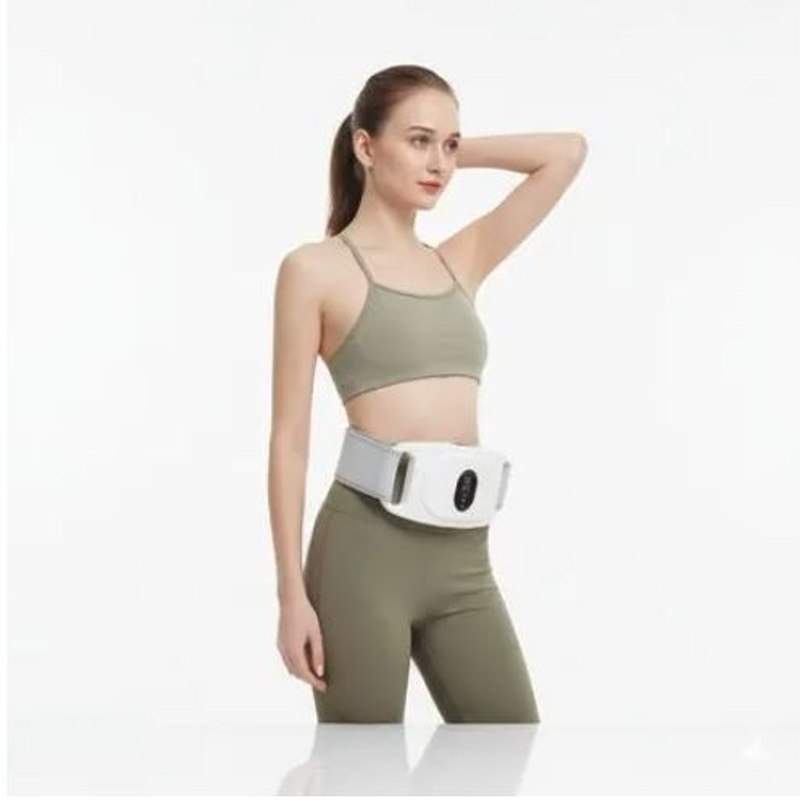 Masajeador Corporal Eléctrico Reductor Abdomen Multifuncional 3 en 1 2