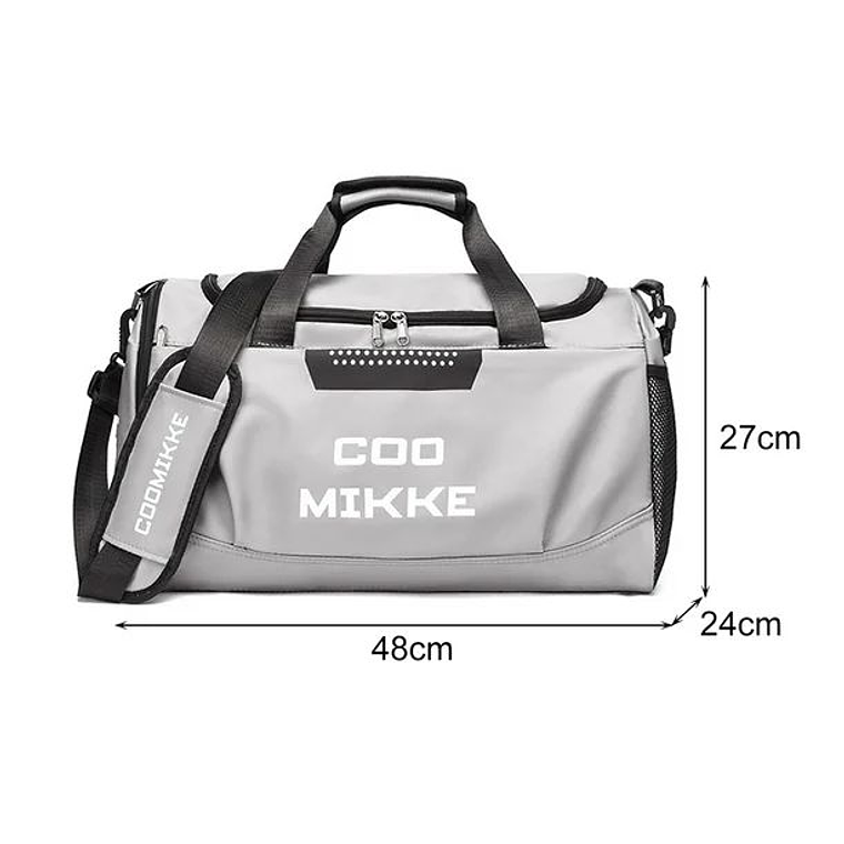 Bolso De Hombro Maleta Sports Gym Bolsa De Viaje letras 5