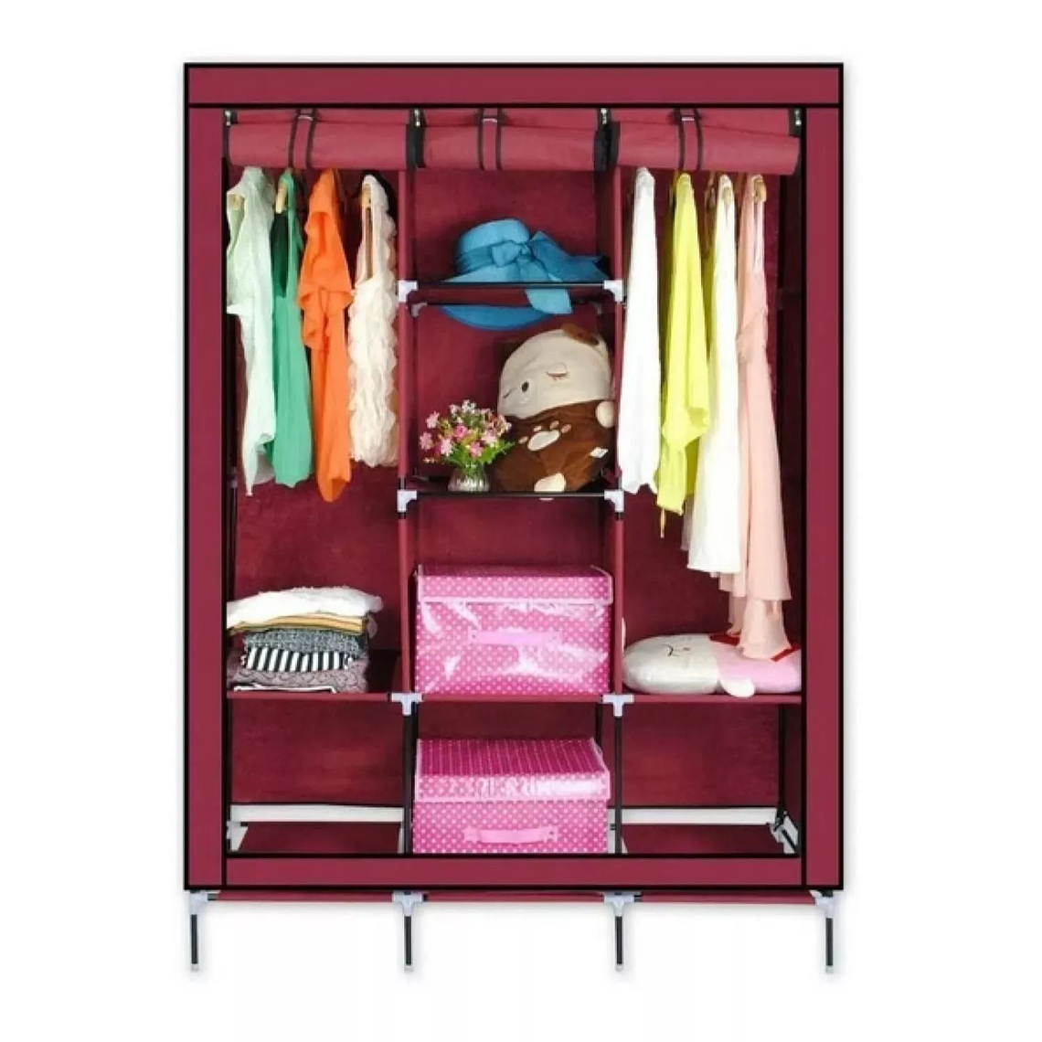 Closet De Tela Ropero Armable Grande Armario 3