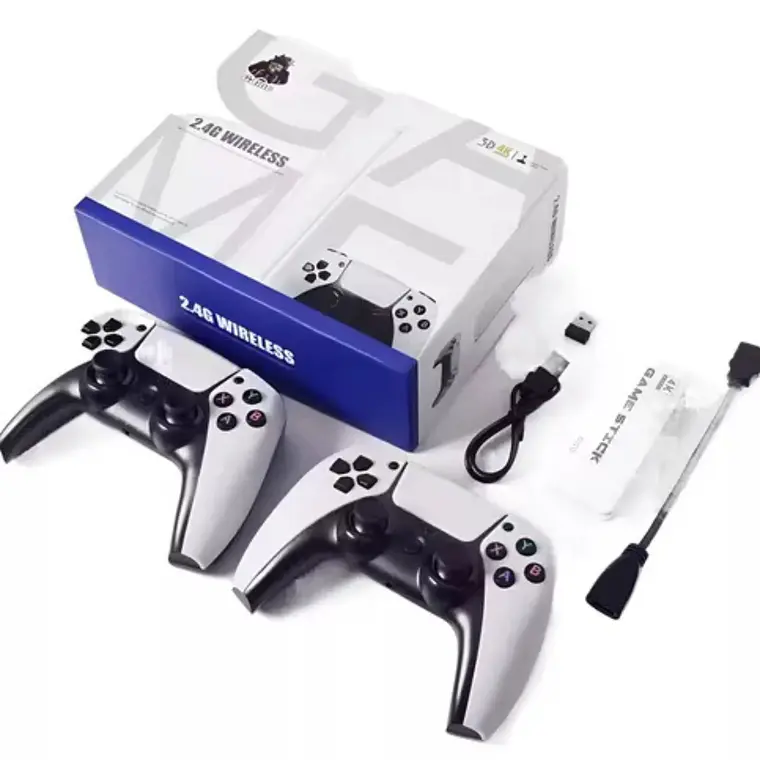Consola Retro M15 +20 Mil Juegos 2 Controles 3