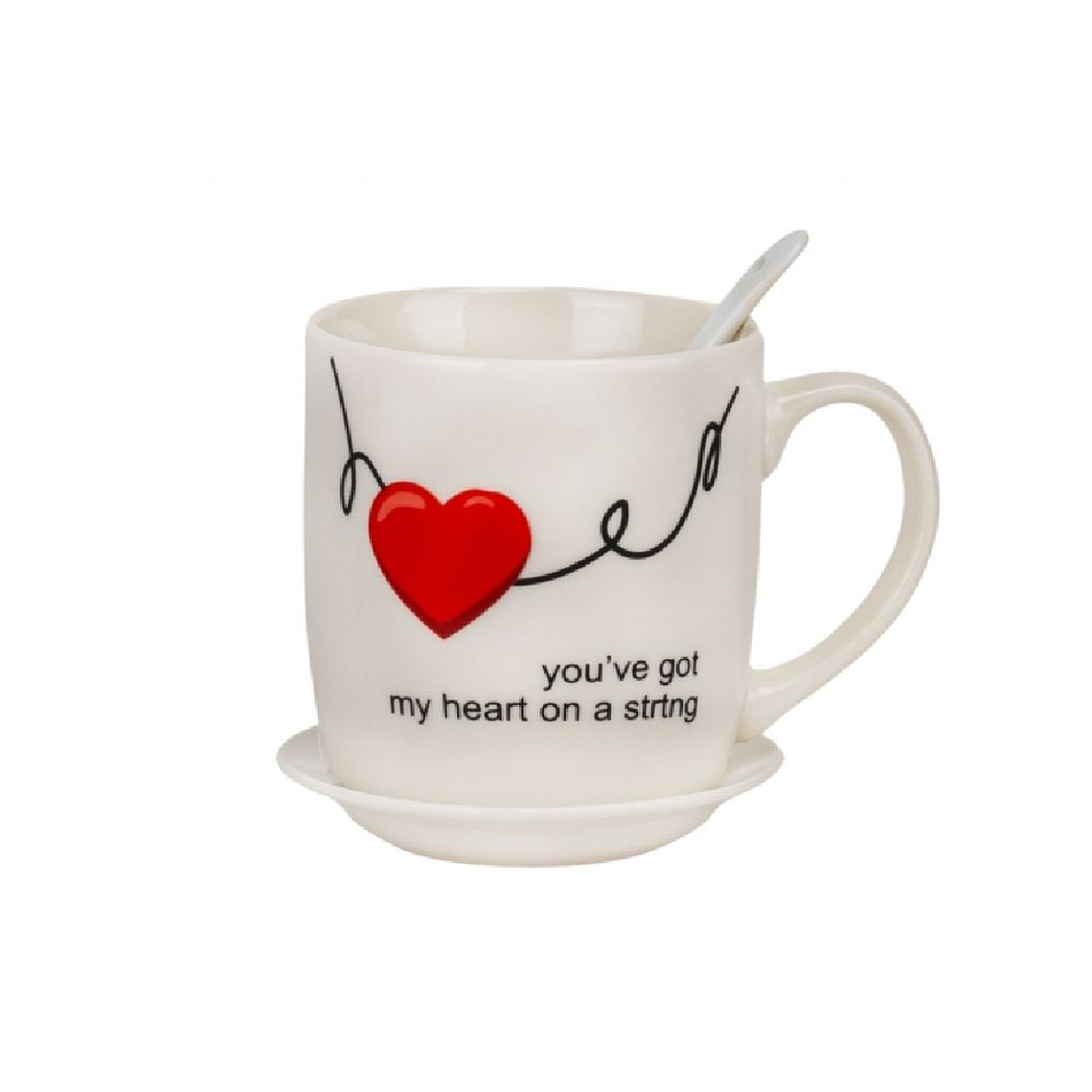 Taza Corazon Love San Valentin 1