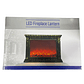 Chimenea Decorativa Con Efectos Llamas 3d No Calienta - Miniatura 4