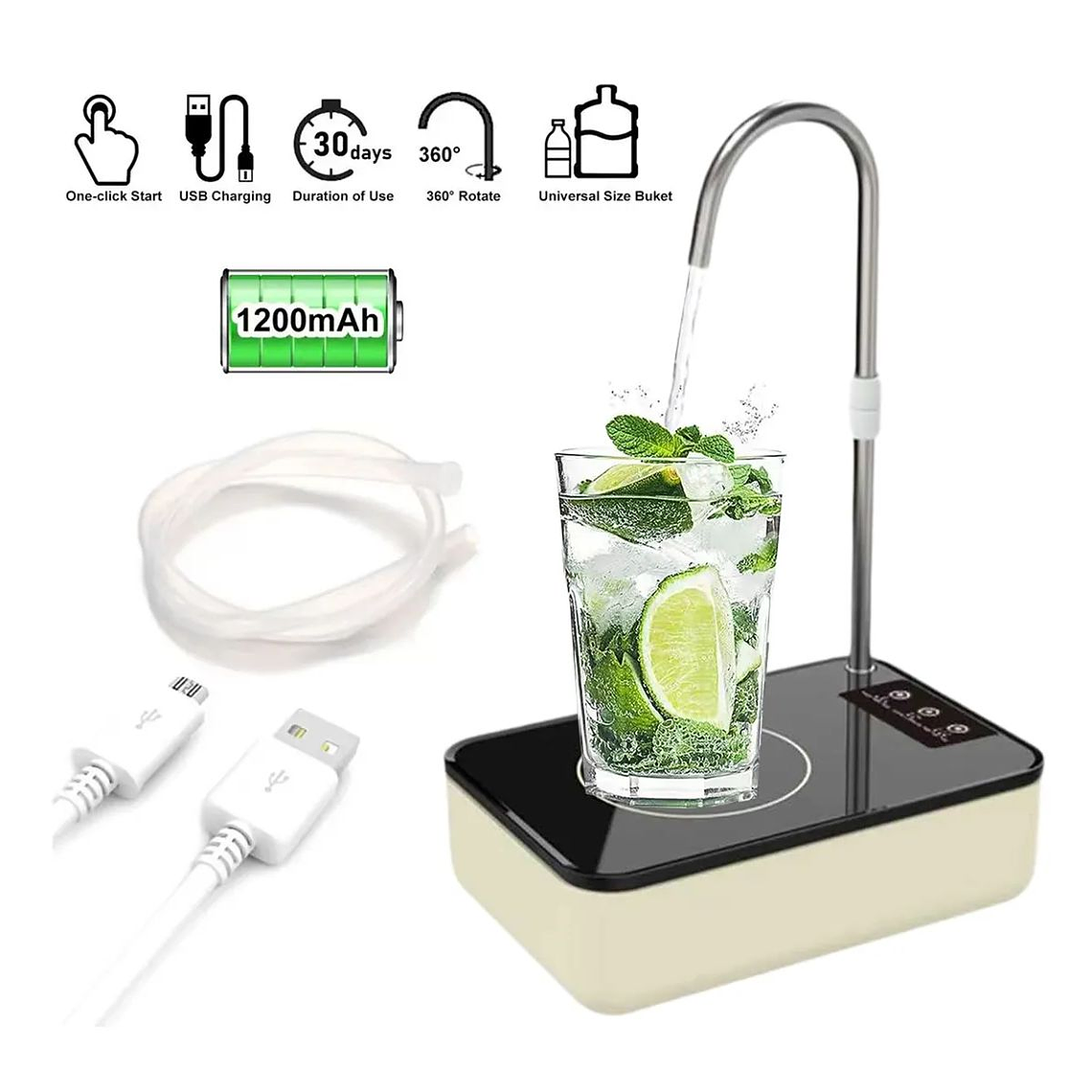 Dispensador De Agua Eléctrico 360° 2