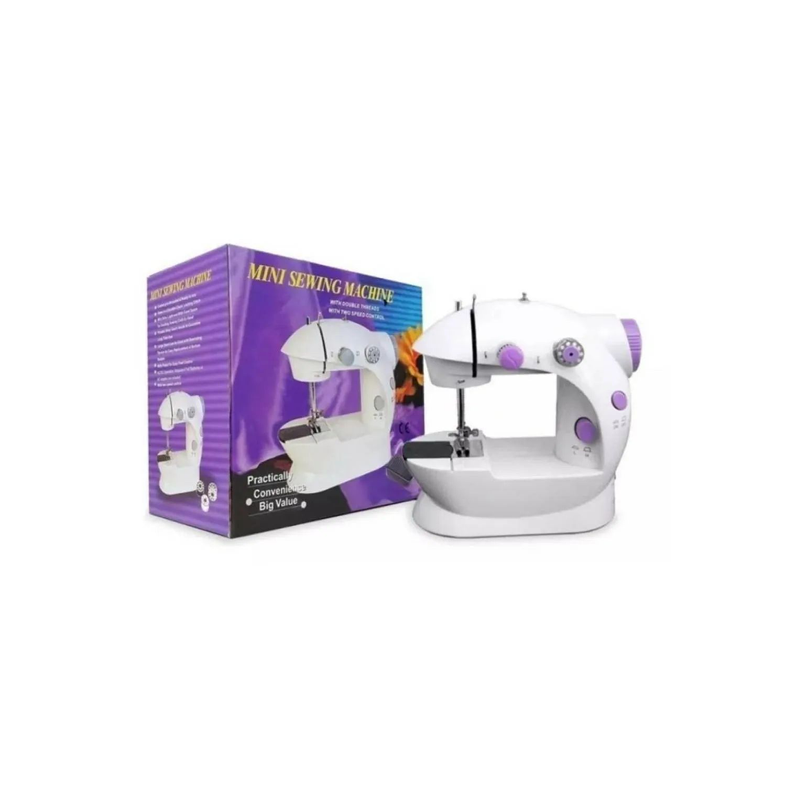Mini Maquina De Coser Portátil Pedal 1