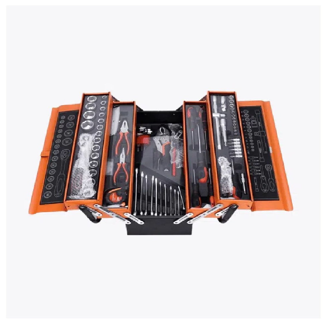 Caja De Herramientas Metálica 85 Piezas 1