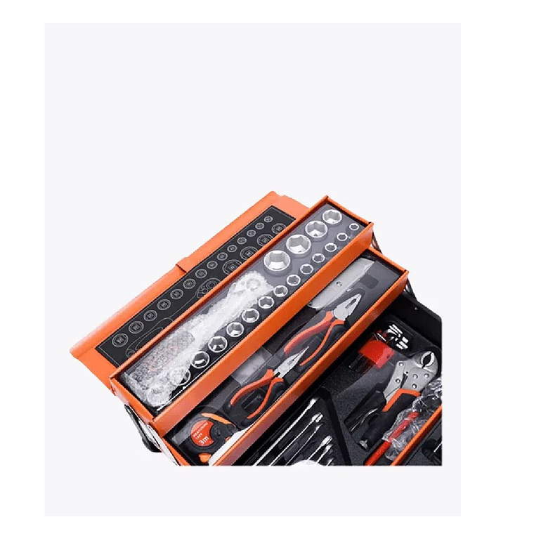 Caja De Herramientas Metálica 85 Piezas 2