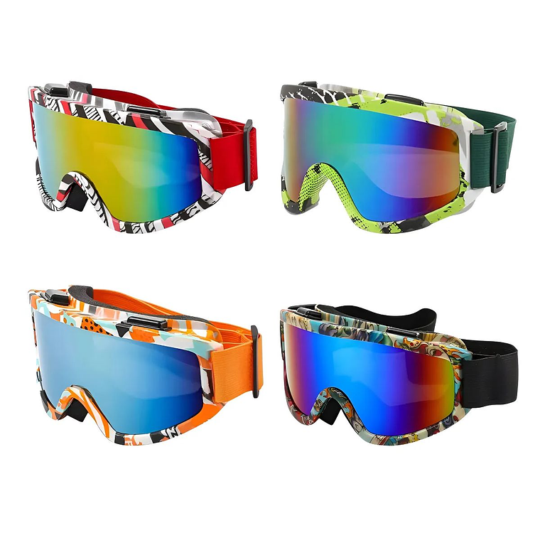 Gafas Antiparras Deportivas Uv Protección Esquí Variados Espejada 2