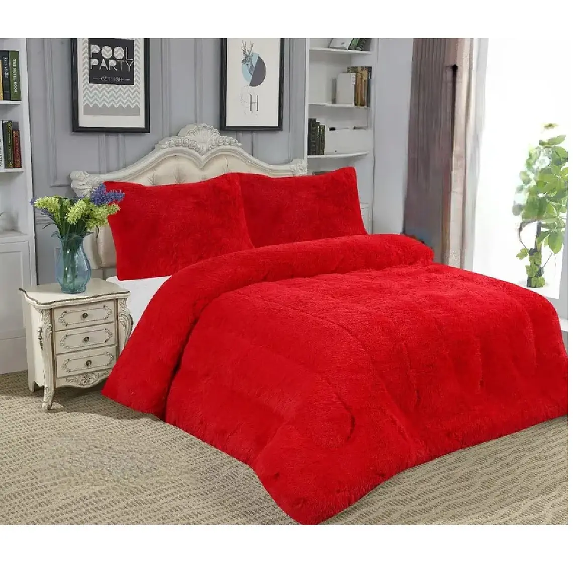 Cobertor Chiporro plush invierno 1.5 Plaza 5