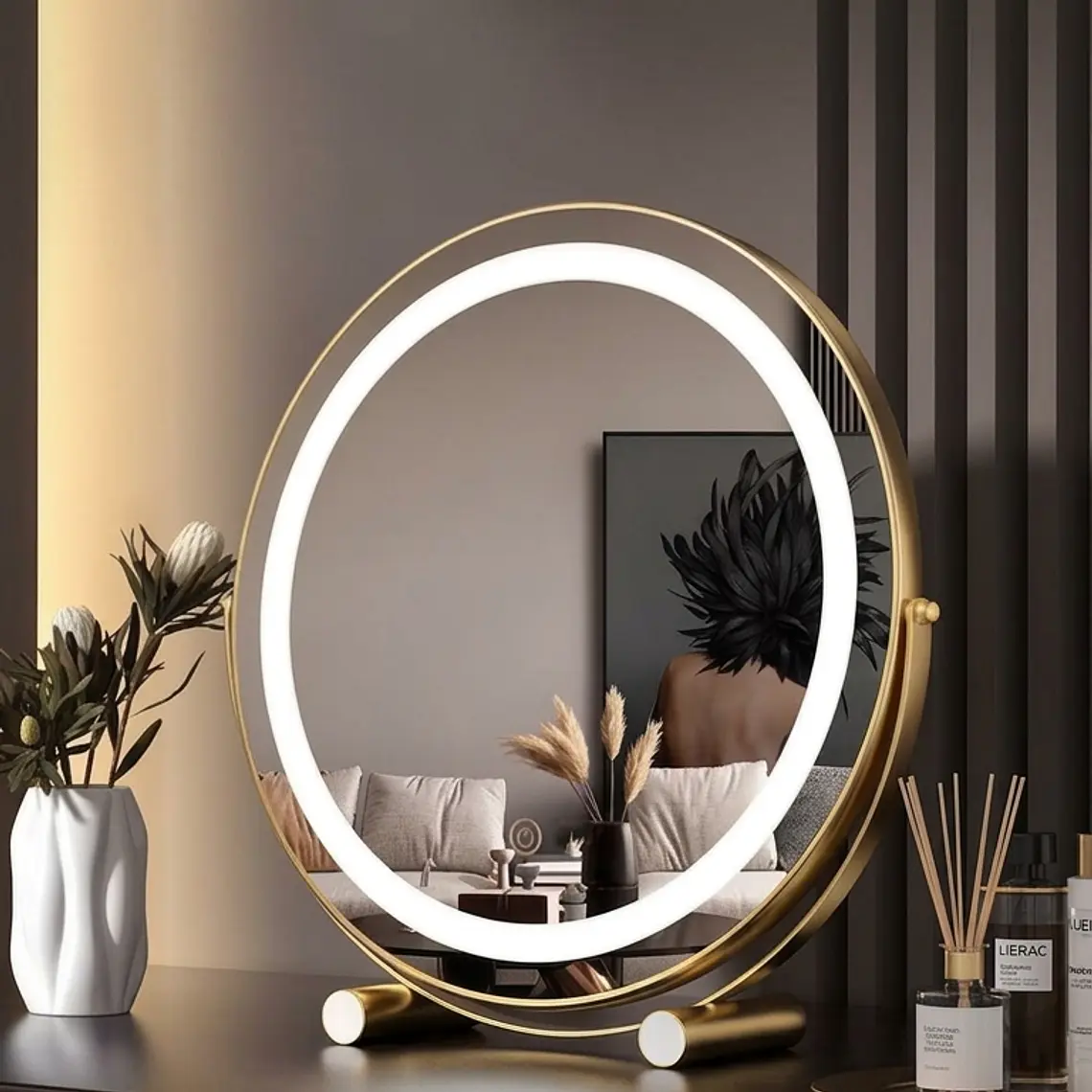 Espejo Tocador LED Circular 52cm 1
